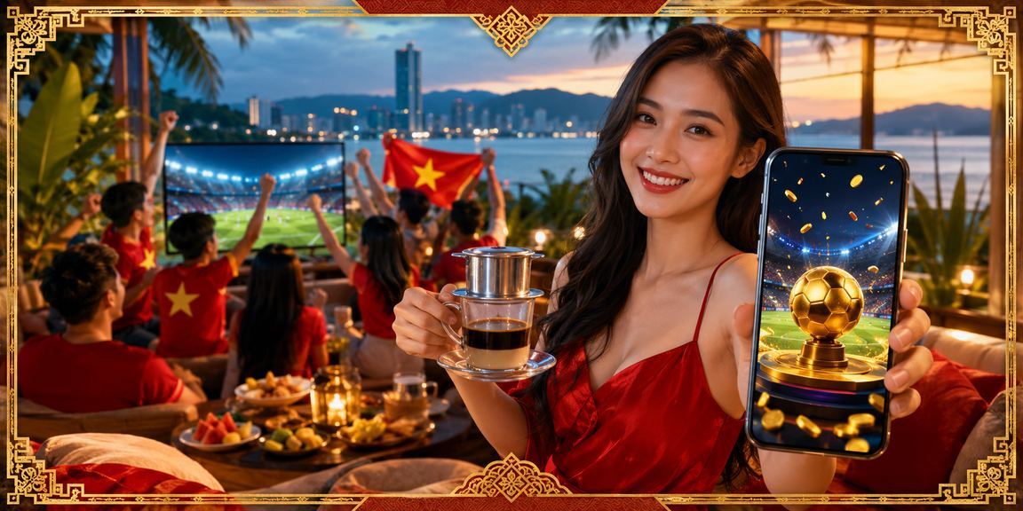 Người chơi theo dõi kết quả cược trong quán cà phê tại Đà Nẵng